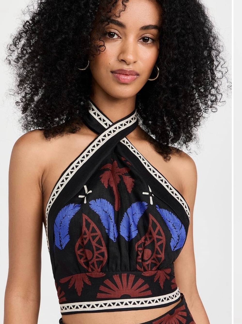 Johanna Ortiz Grateful Warrior Crop Top - Size 8